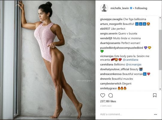 ตัวแม่วงการฟิต แถวหน้าของโลก Michelle Lewin กับไอจีที่เน้นครบทั้งเรื่องในยิมและอาหารการกินให้เพิ่มกล้ามเนื้อ- Health Platz