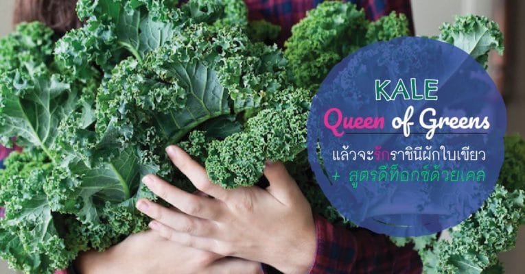 ผักเคล Kale ผงผักเคล ออร์แกนิค สูตรดีท็อกซ์น้ำผักปั่นทำได้เอง