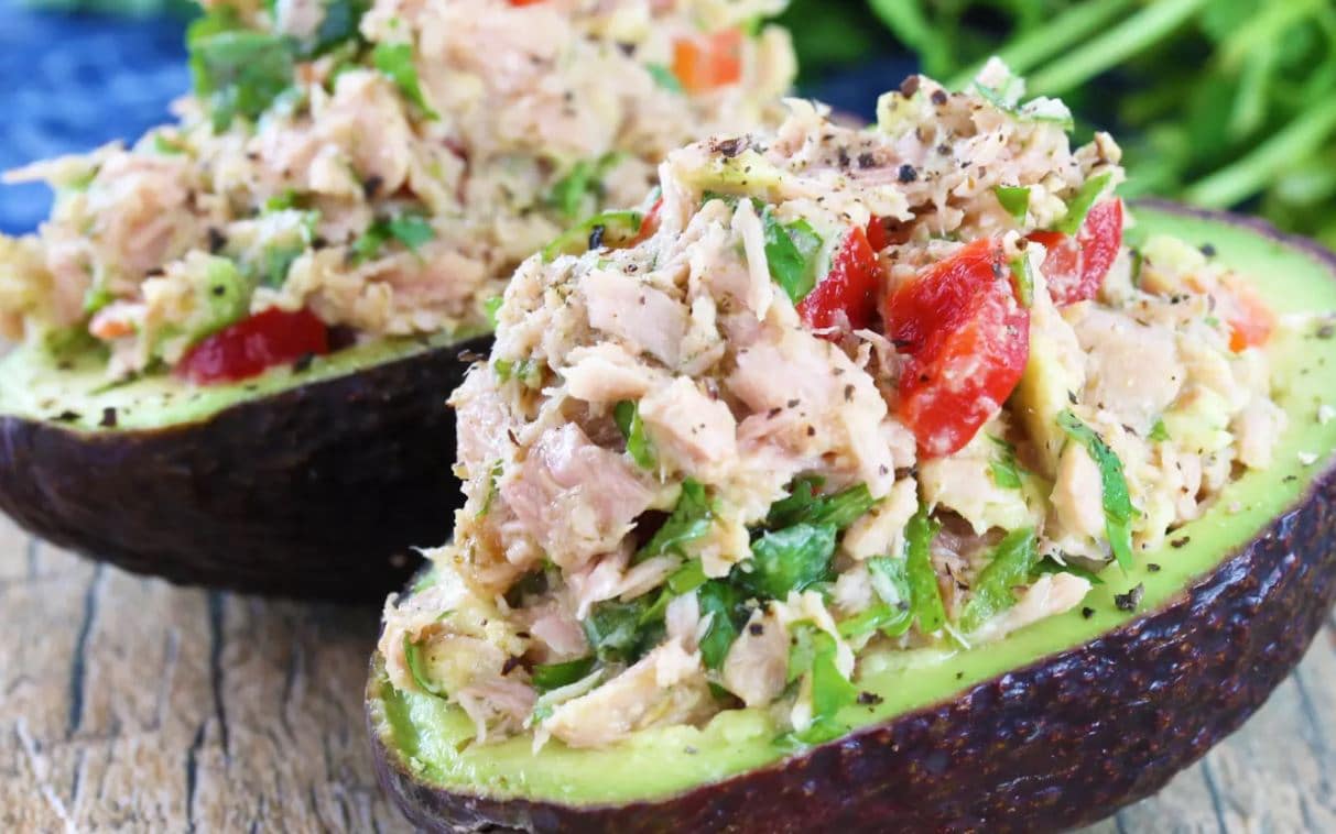 tuna avocado salad intermittent fasting diet