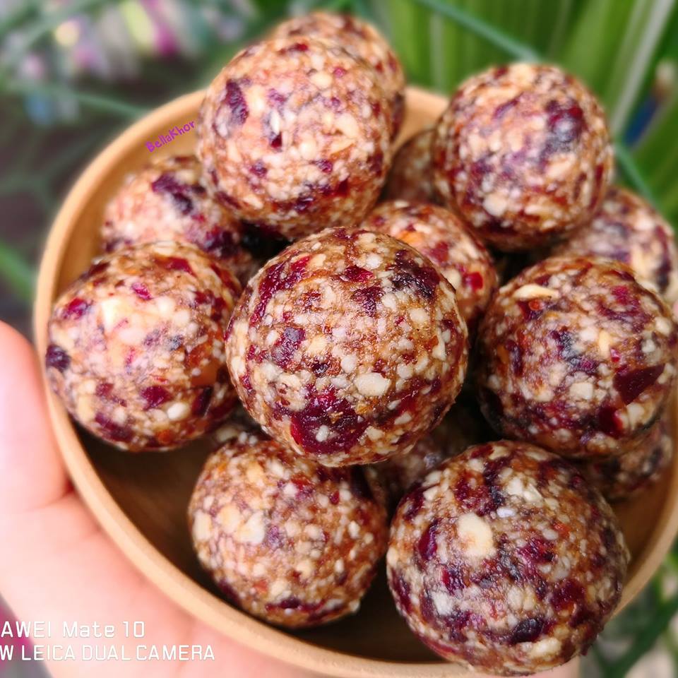 energy ball สูตร ขนมคลีน โปรตีนสูง