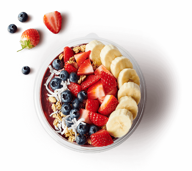 organic acai, acai bowl, breakfast, healthy menu, berries, anti-oxidants-healthplatz organic superfoods