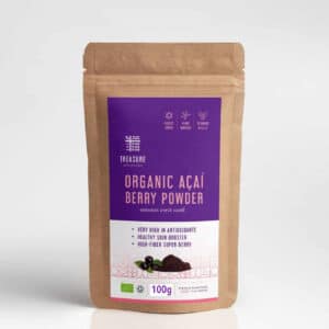 TREASURE brand organic Acai berry freeze dried powder 100g- Healthplatz superfoods thailand