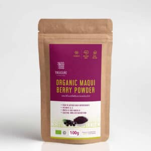 ผงมากี้เบอร์รี่ออร์แกนิค Maqui berry powder Organic100%-healthplatz superfood online
