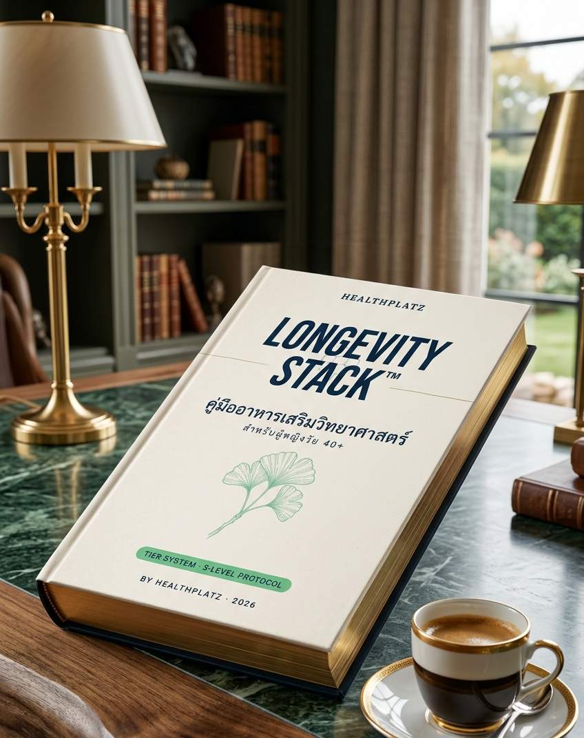Longevity stack for 40+ คู่มืออาหารเสริมเฉพาะสำหรับผู้หญิงวัย 40+